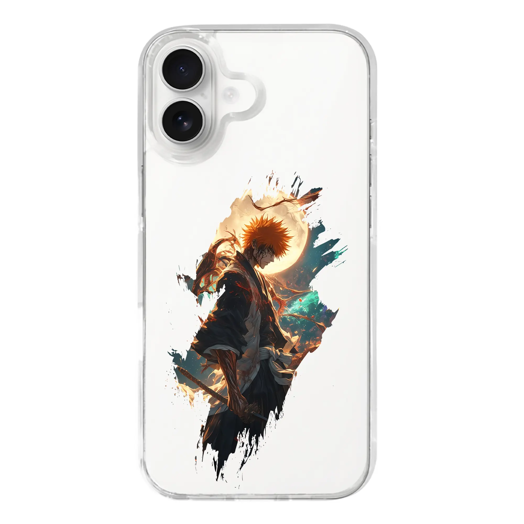 ブリーチ グッズ 黒崎 一護 - iPhone 17シリーズ 透明スマホケース – 薄型・耐衝撃・精密フィット保護カバー